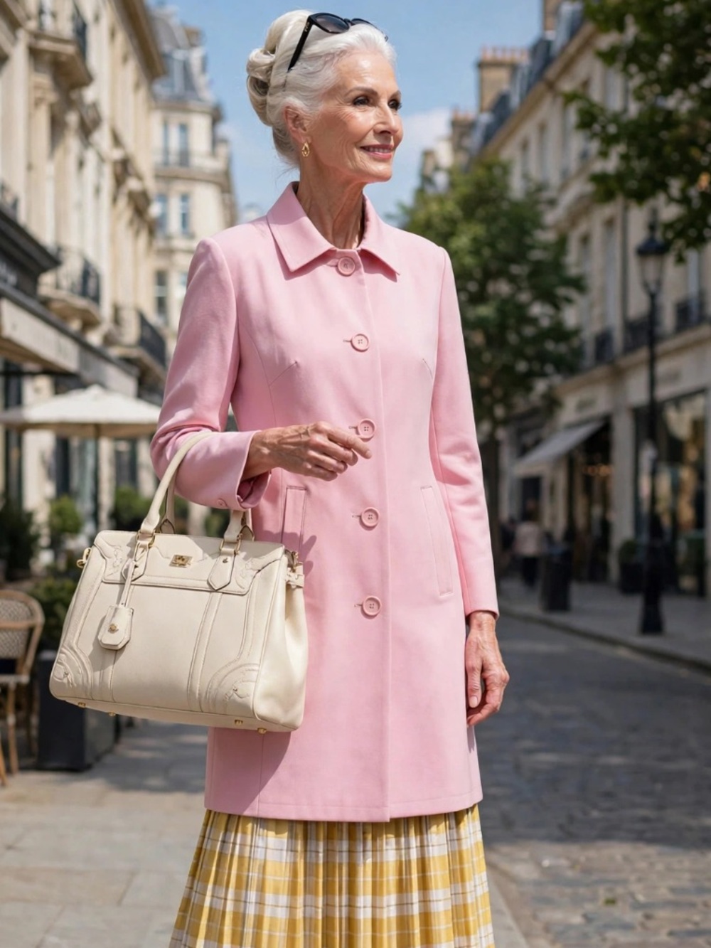 Majora pink coat